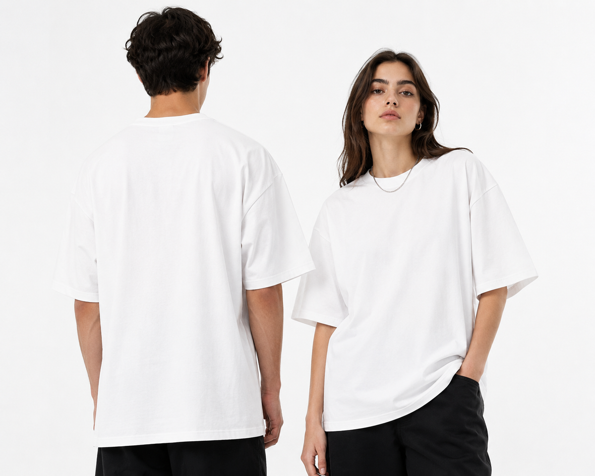 Blank White Oversized T-shirt
