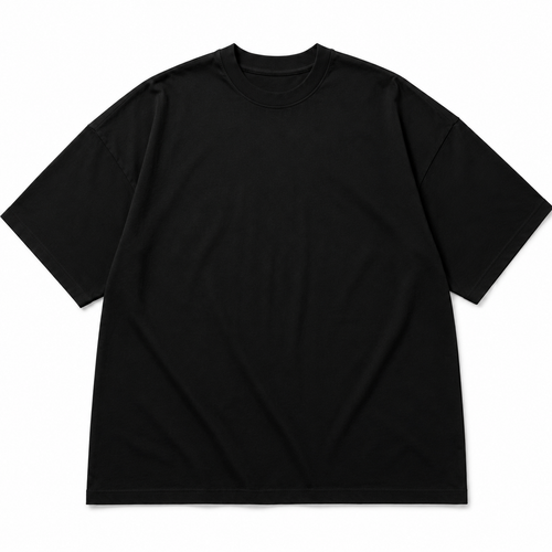 Blank Black Oversized T-shirt