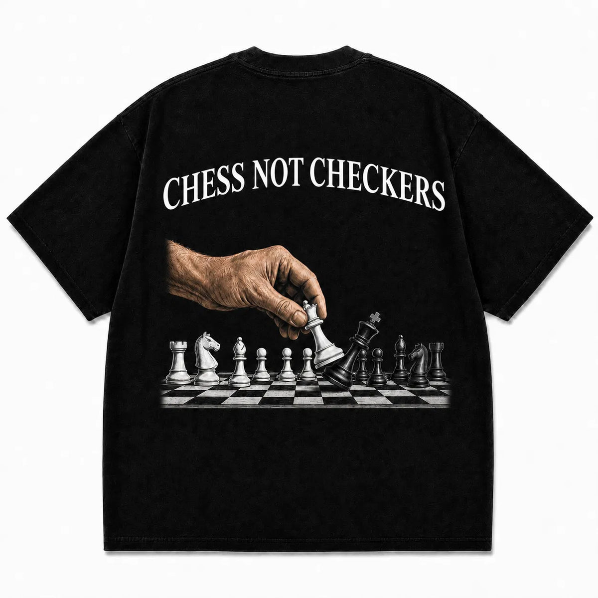 CNC Black Oversized Tee
