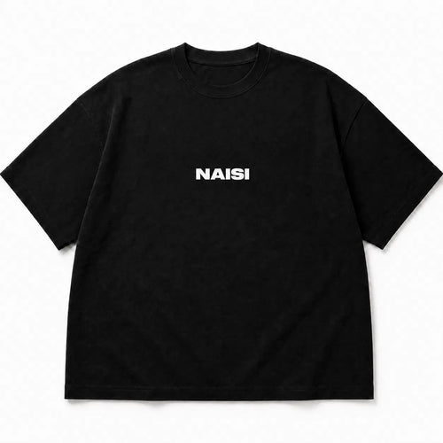 CNC Black Oversized Tee